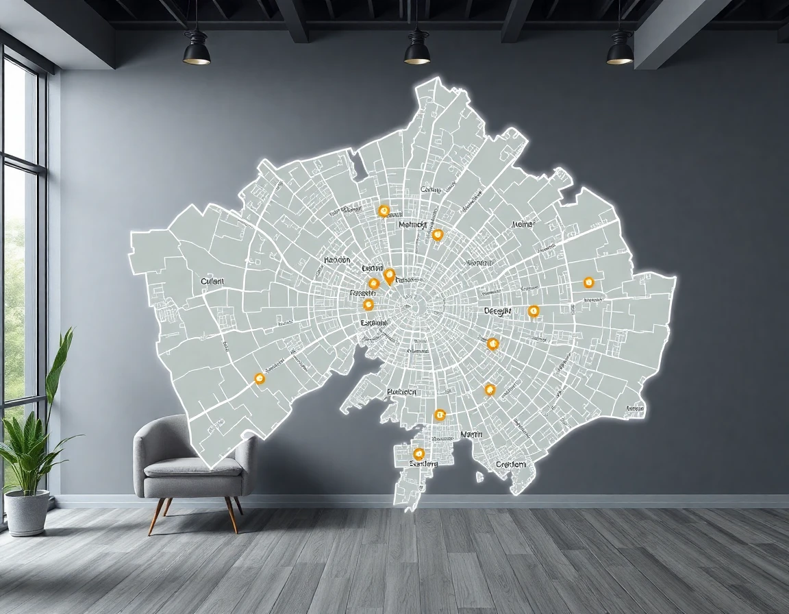 Mold Removal Service Areas Map